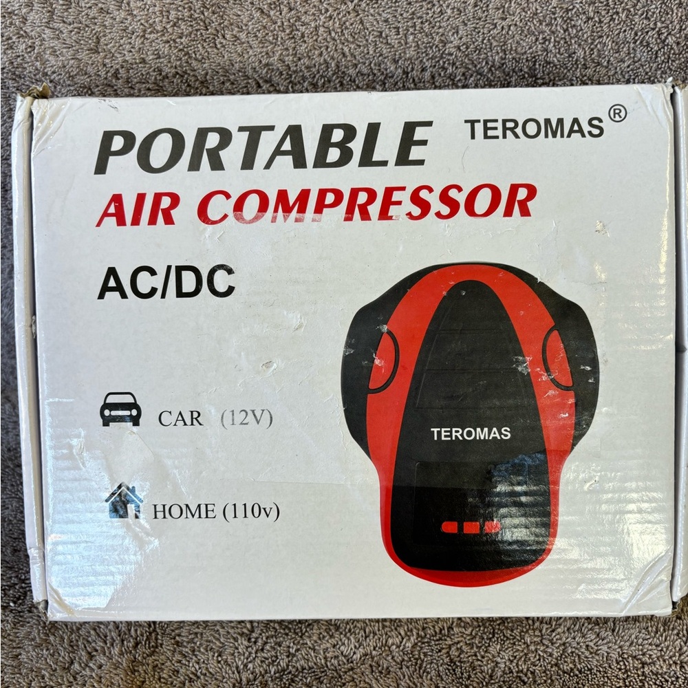Portable Air Compressor, Air Pump DC/AC for‎ Tires and Other Inflatables